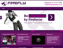 Tablet Screenshot of fireflyassociates.co.uk